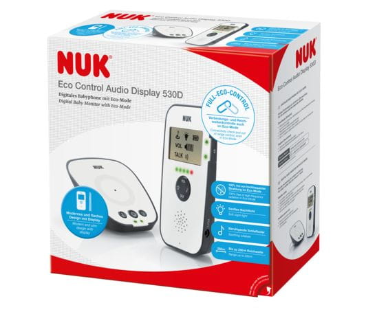 NUK ECO CONTROL garso kūdikio monitorius