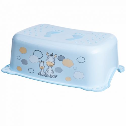 MALTEX pėdų kėdutė 2K Zebra mėlyna