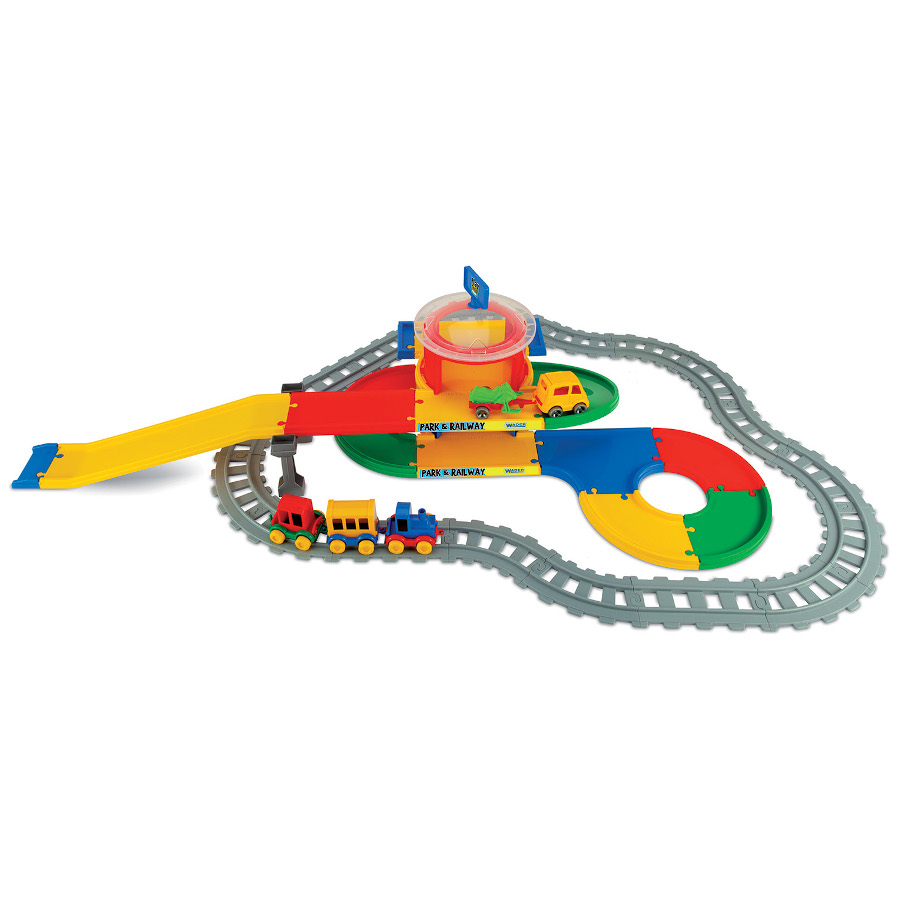 WADER Play Trucks Railway geležinkelio stotis - Image 2