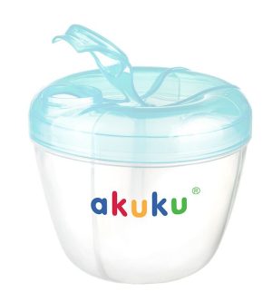 AKUKU Mėlyna pieno miltelių talpa