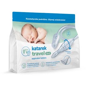 KATAREK TRAVEL 2in1 slogos aspiratorius - slogos rinkinys dulkių siurbliui ir burnos aspiracijai