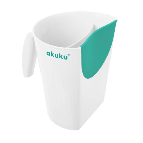 AKUKU Galvos skalavimo puodelis balta-mėtinė - Image 3