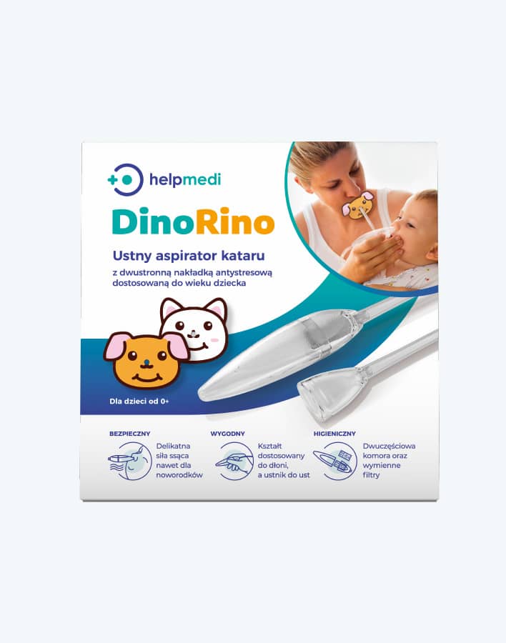 HELPMEDI DinoRino burnos aspiratorius nuo peršalimo