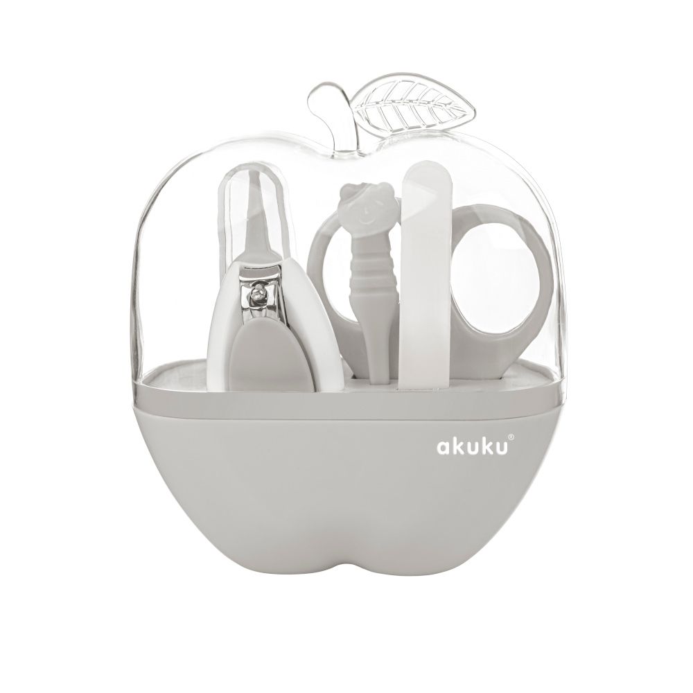 AKUKU APPLE CASE priežiūros rinkinys - pilkas