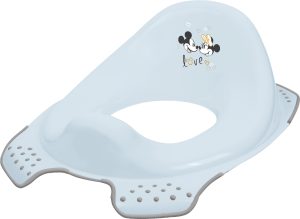 KEEEPER EWA MICKEY MOUSE Neslystantis klozeto klozeto dangtis drumstai mėlynas