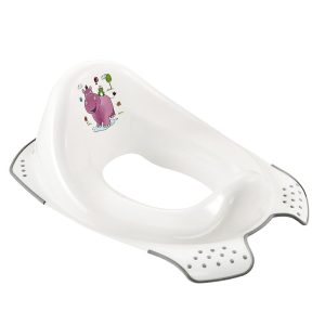 KEEEPER 18650 EWA HIPPO Neslystantis klozeto klozeto dangtis, baltas