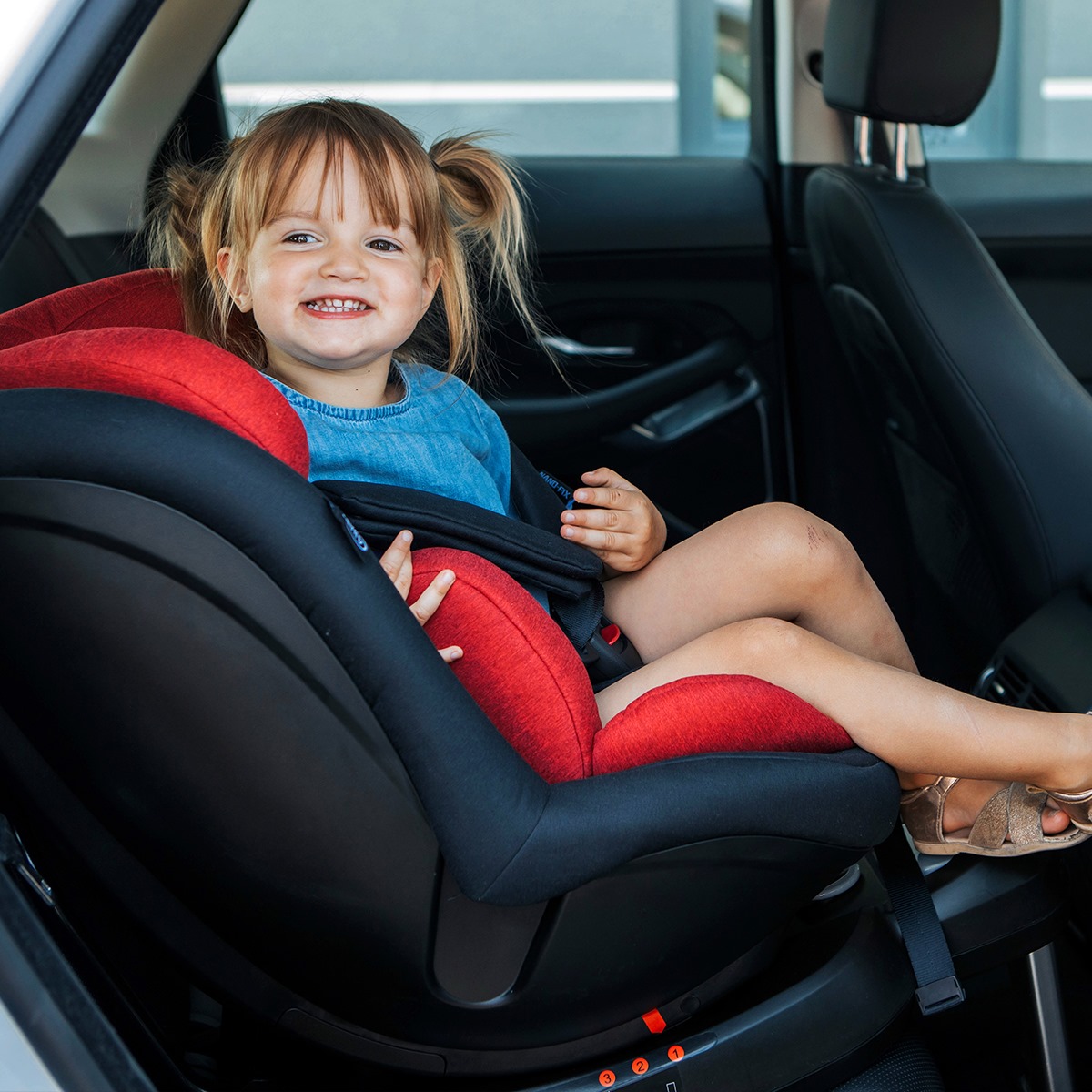 4BABY NANO-FIX sėdynė 0-18 RAUDONA - Image 3