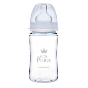 CANPOL Platus buteliukas nuo pilvo dieglių 240ml Easy Star Royal blue