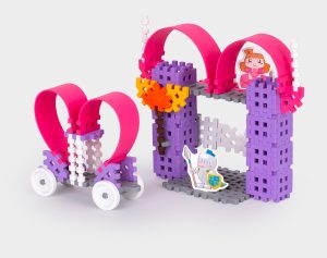 MARIOINEX vaflinės mini kaladėlės – vidutinė princesė [lizdinė]