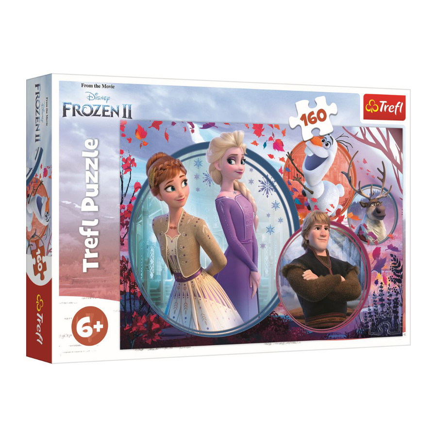 TREFL dėlionė, 160 vienetų Frozen Sister Adventure 6+