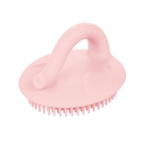 CANPOL Pink silikoninė vonios skalbimo šluostė