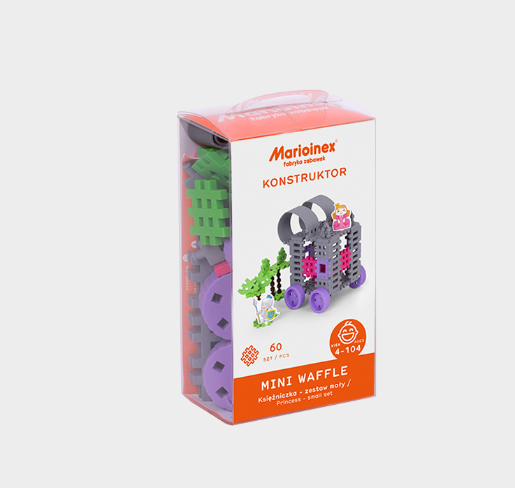 MARIOINEX Vaflinės mini kaladėlės Little Princess (lizdinė plokštelė)