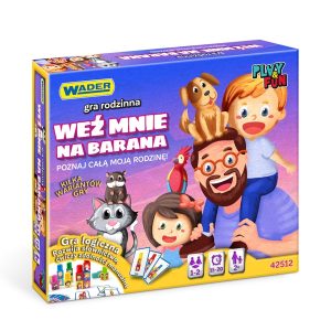 WADER Žaisk ir linksmink Pasivažinėkite man! Šeimos žaidimas IŠPARDAVIMAS