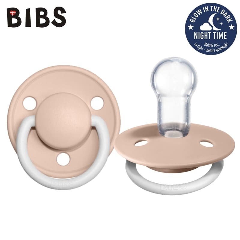 BIBS DE LUX ONE SIZE BLUSH NIGHT čiulptukas