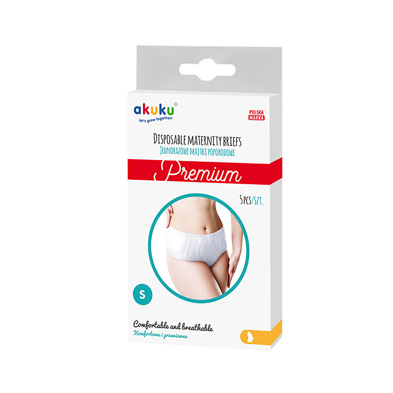 AKUKU Vienkartinės kelnaitės po gimdymo S