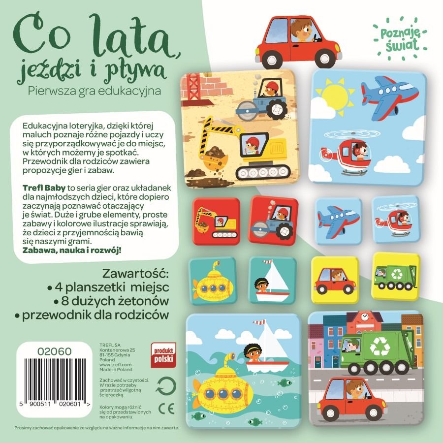 TREFL žaidimas kiekvieną vasarą važiuoja apie plaukimą / Trefl Baby - Image 2