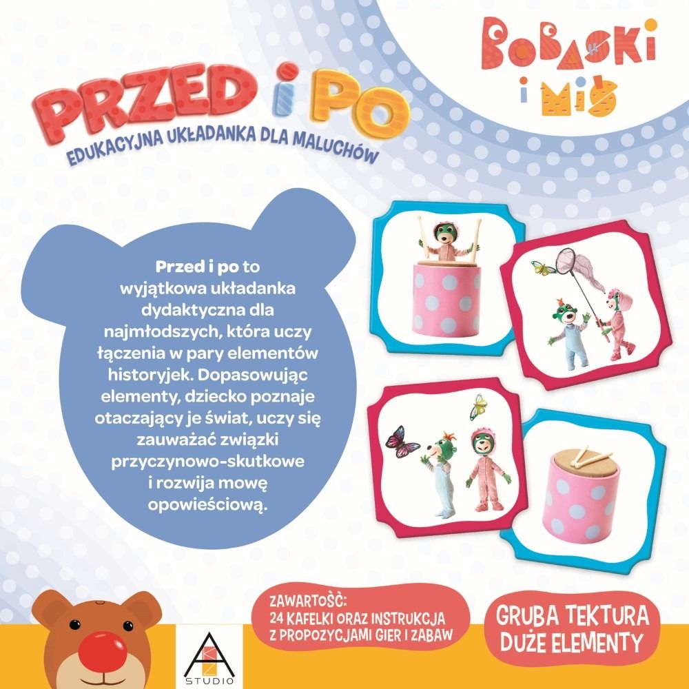 TREFL Žaidimas Prieš ir po Babaskio ir Teddy Bear - Image 2