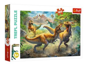 TREFL dėlionė ''160'' Kova su tiranozaurais