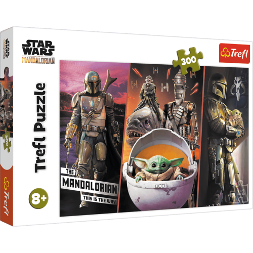 TREFL dėlionė 300 vienetų Paslaptingas kūdikis Yoda