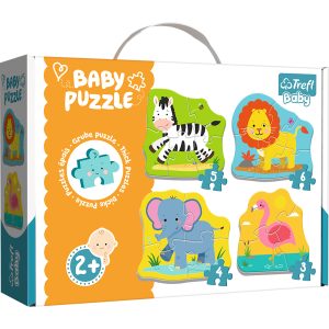 TREFL Puzzle Baby Classic Animals safari