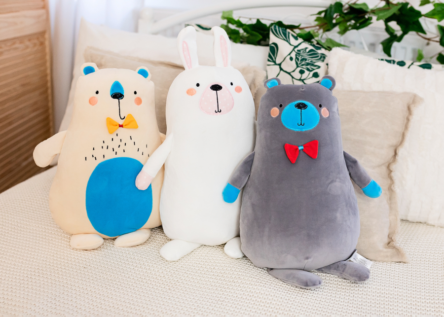INNOGIO pliušas Bear Gris - Image 2