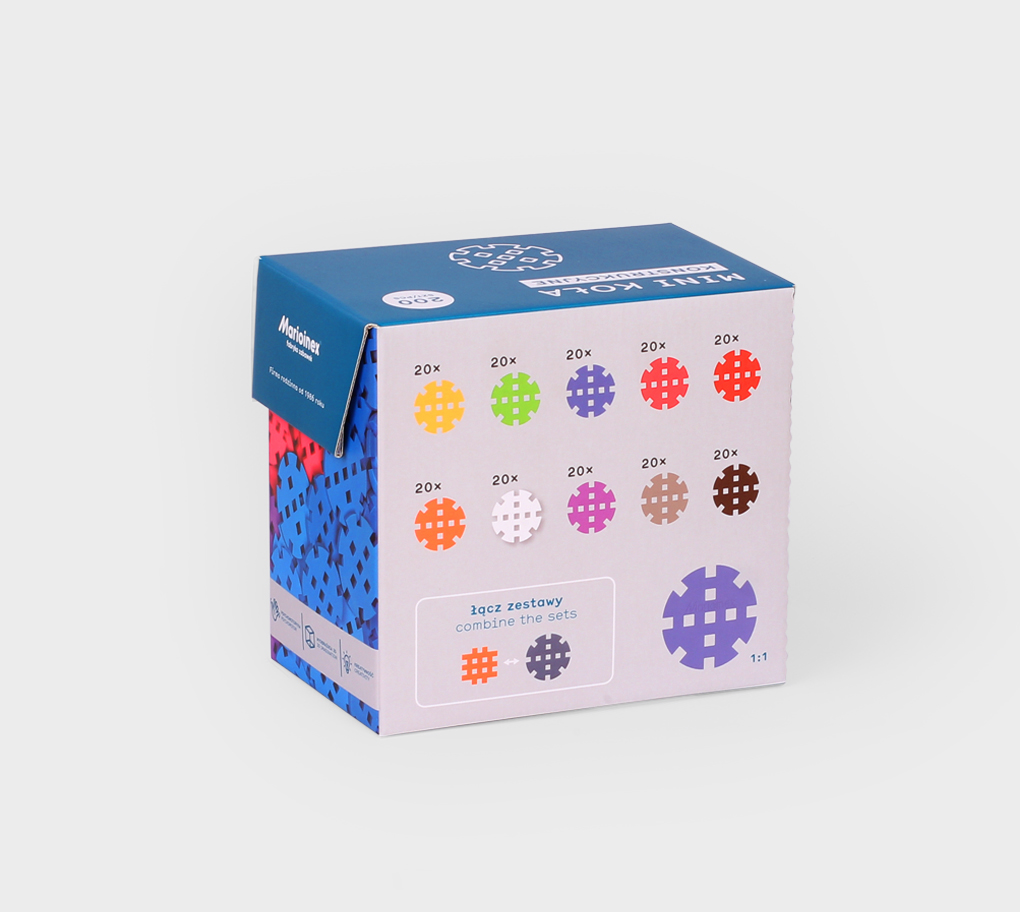 MARIOINEX Waffle mini konstrukciniai ratai 200 vnt. - Image 3