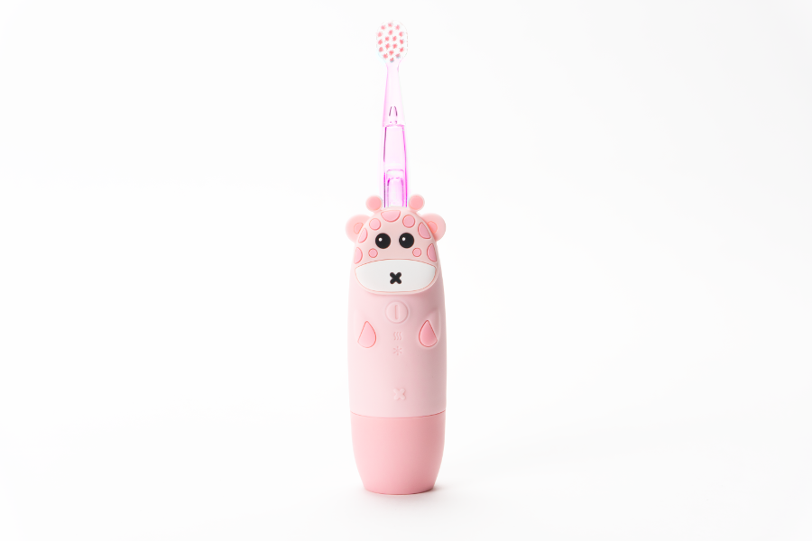 INNOGIO INK GIOgiraffe sonic dantų šepetėlis vaikams, rožinis - Image 3