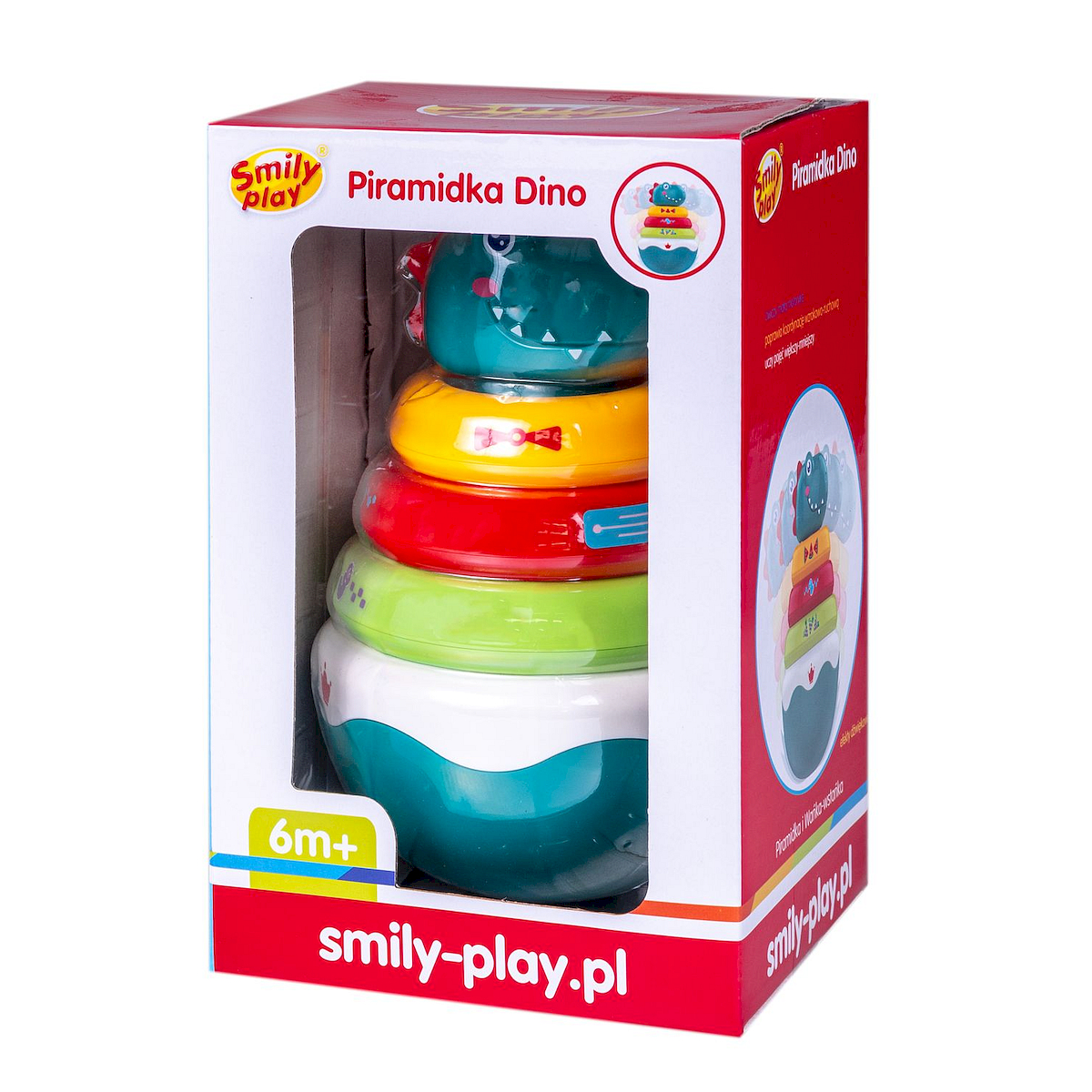 SMILY PLAY Dino piramidė - Image 2