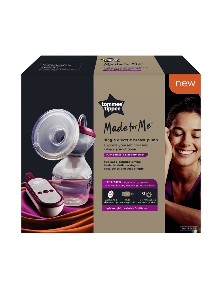 TOMMEE TIPPEE Elektrinis pientraukis MADE+ 10 vnt, 150ml buteliukas - Image 2