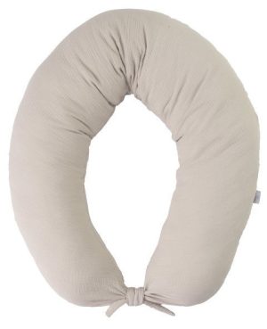 MATEX MOON MUSLIN pozicionavimo pagalvė 260 cm smėlio spalvos
