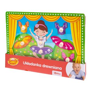 SMILY PLAY Baleto medinė dėlionė