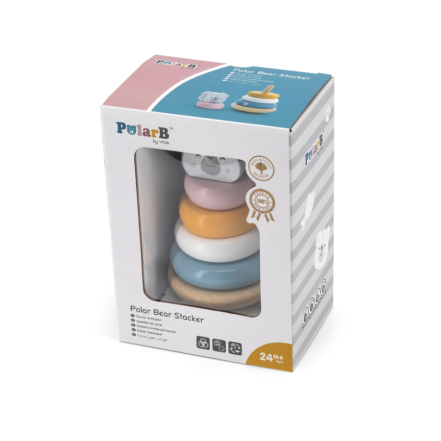 VIGA PolarB Pyramid Teddy Bear - Image 4