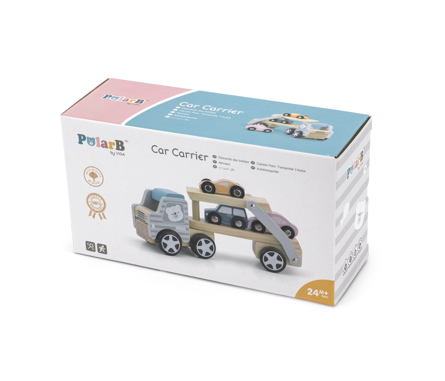 VIGA PolarB Vilkikas su žaisliniais automobiliais - Image 3