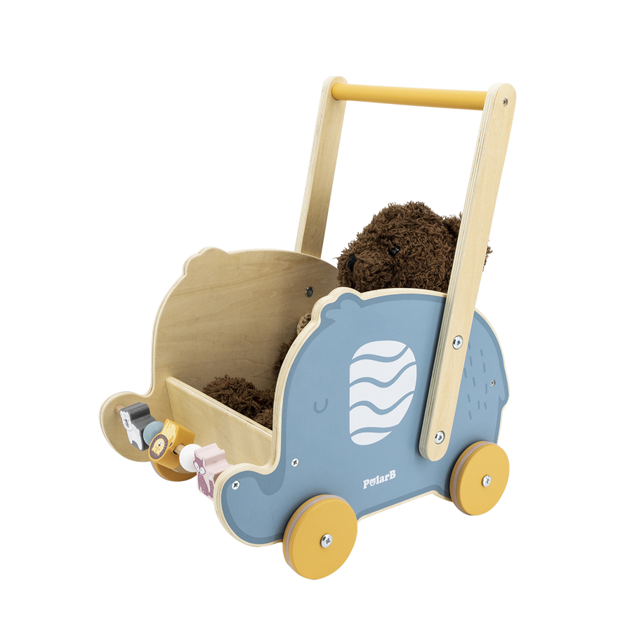 VIGA PolarB 2in1 Vežimėlis - Dramblio vežimėlis - Image 2