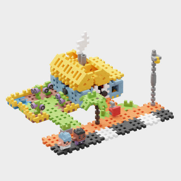 MARIOINEX Vafliniai mini blokeliai - Namas 148 vnt. - Image 2