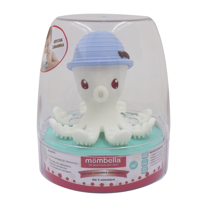 Mombella kramtukas Octopus Light Blue - Image 2