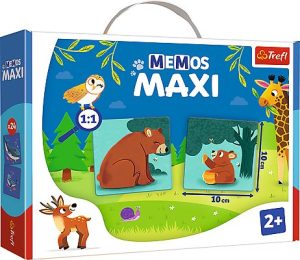 TREFL Žaidimas Memos Maxi Gyvūnai ir jų vaikai