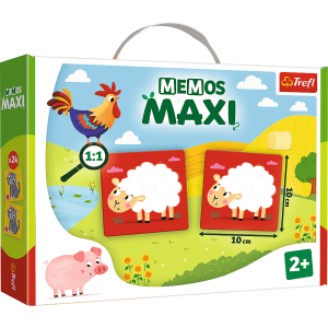 TREFL Žaidimas Memos Maxi Gyvūnai ūkyje