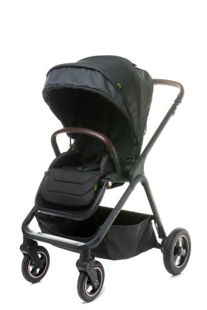 4BABY EVERSO BLACK vežimėlis