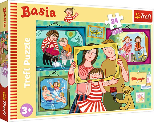 TREFL galvosūkis 24 MAXI Basia ir jos diena