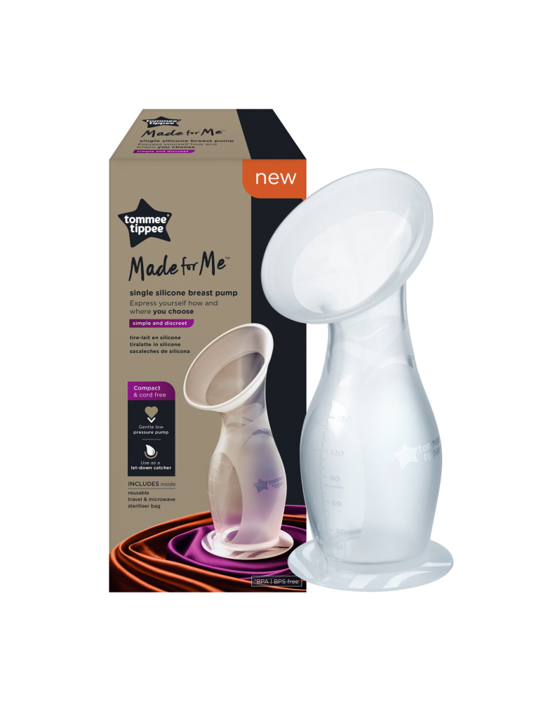 TOMMEE TIPPEE Silikoninis pientraukis/kolektorius PAGAMINTA MAN
