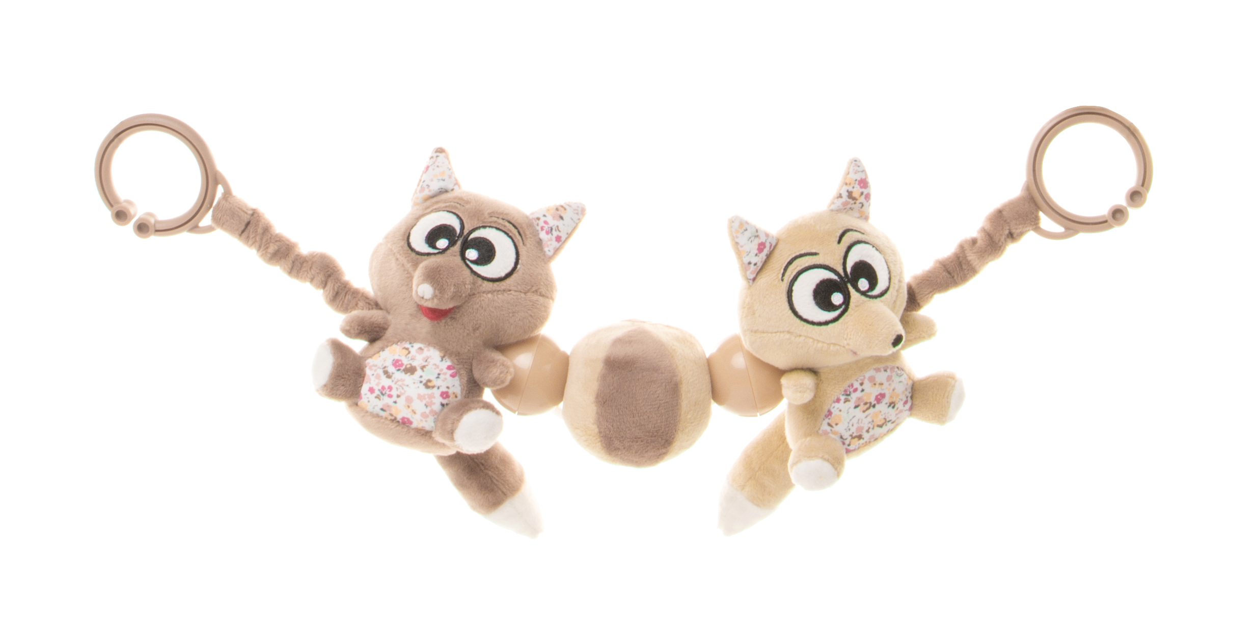4BABY F11 P&E barškutis, skirtas vaikiškam vežimėliui Toy FOX