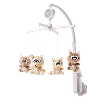 4BABY F08 P&E FOX karuselė