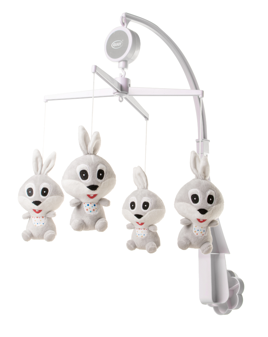 4BABY R08 P&E RABBIT karuselė