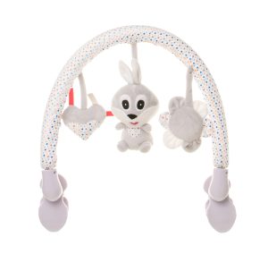 4BABY R12 P&E pliušinis RABBIT galvos apdangalas