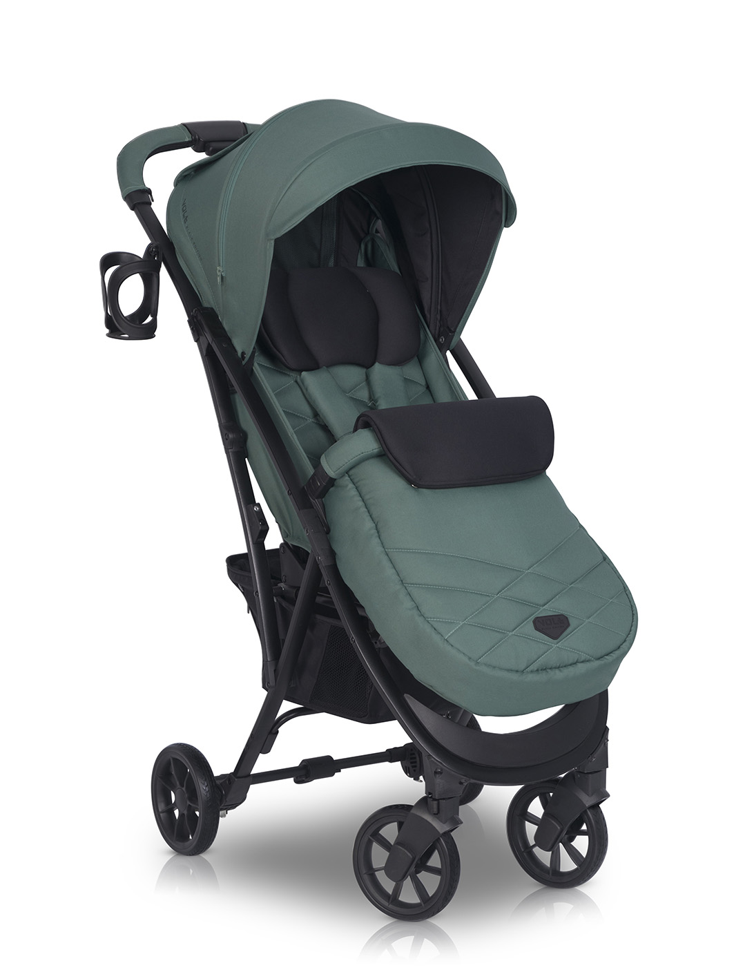 EURO-CART VOLT BLACK EDITION MINERAL kūdikio vežimėlis