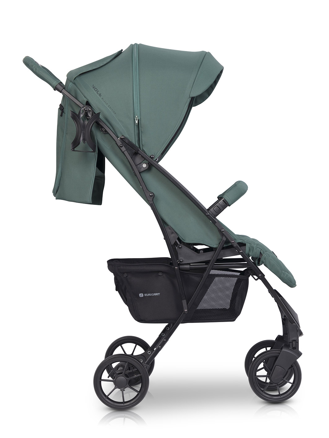EURO-CART VOLT BLACK EDITION MINERAL kūdikio vežimėlis - Image 2