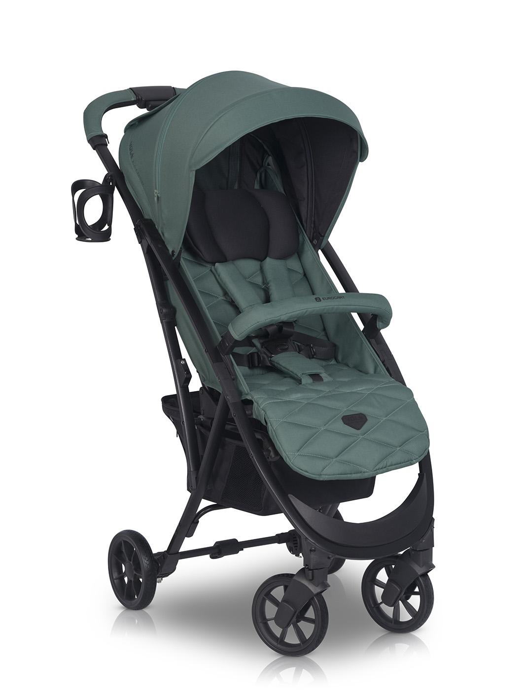 EURO-CART VOLT BLACK EDITION MINERAL kūdikio vežimėlis - Image 9
