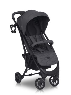 EURO-CART VOLT BLACK EDITION IRON vaikiškas vežimėlis