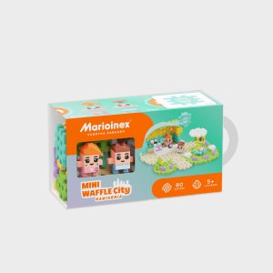 MARIOINEX Vaflinės mini kaladėlės - kavinė 80 vnt.